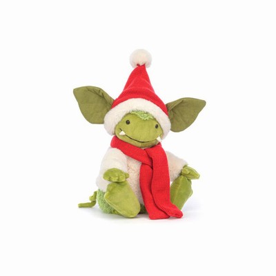 Jellycat Christmas Grizzo | UZYF-64791